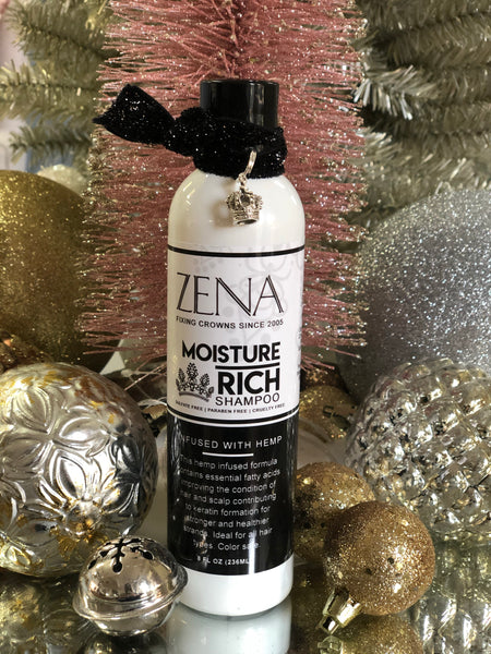 ZENA Moisture Rich Shampoo Infused with Hemp